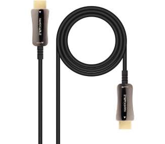 Cable hdmi 2.1 aoc 8k nanocable 10.15.2110/ hdmi macho - hdmi macho/ 10m/ negro
