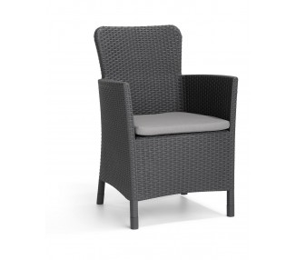Keter - Miami Garden Chair - Grey (216835)