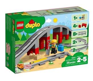 LEGO Duplo, Puente y Vías de Tren, (10872)