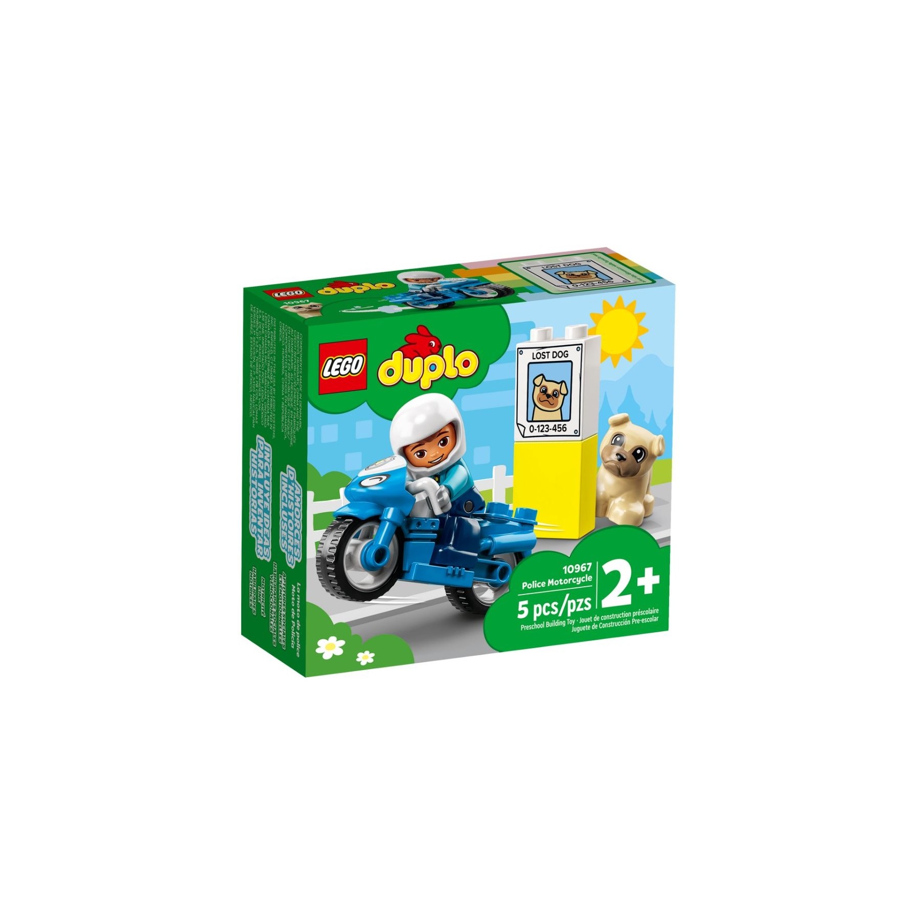 LEGO Duplo - Police Motorcycle (10967)