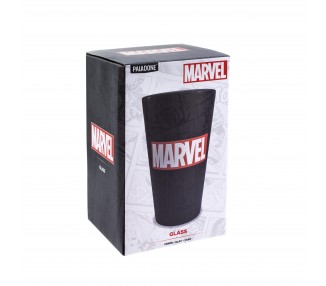 Marvel Logo Glass
