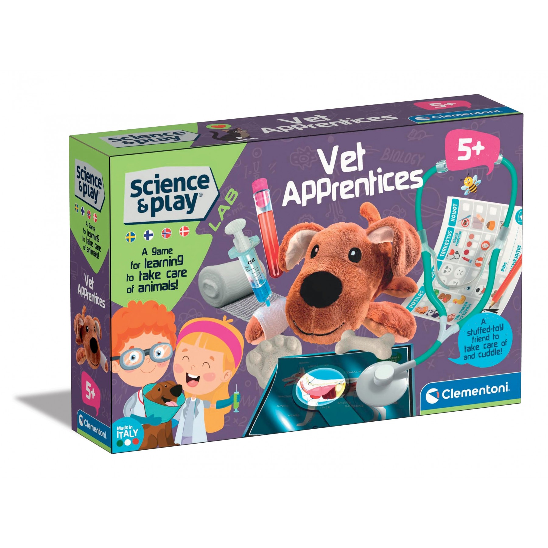 Clementoni - Science & Play - Junior SOS Vet (Nordic) (78805)