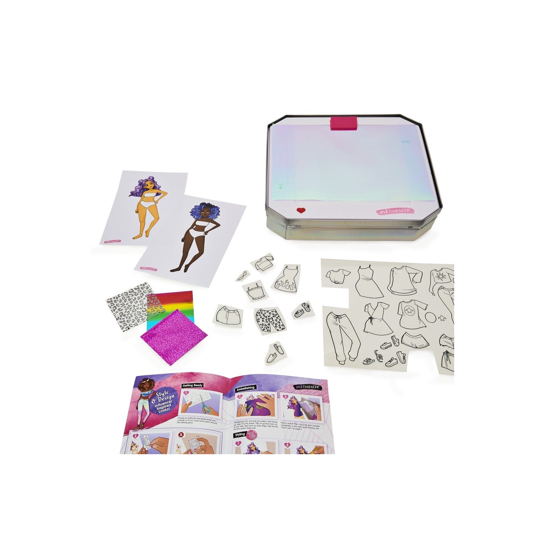 Cool Maker, Inkfluencer Estilo Y Crea Light Desk (6060014)