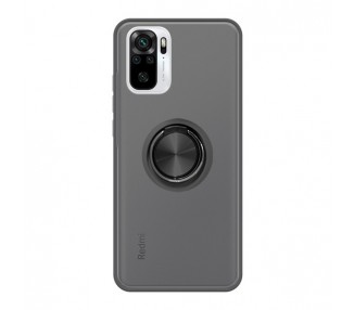 Funda Gel Xiaomi Redmi Note 10 4G/10S Imán con soporte Smoked