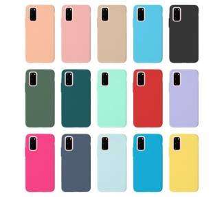 Funda Silicona Suave Samsung Galaxy S21 Ultra disponible en 9 Colores