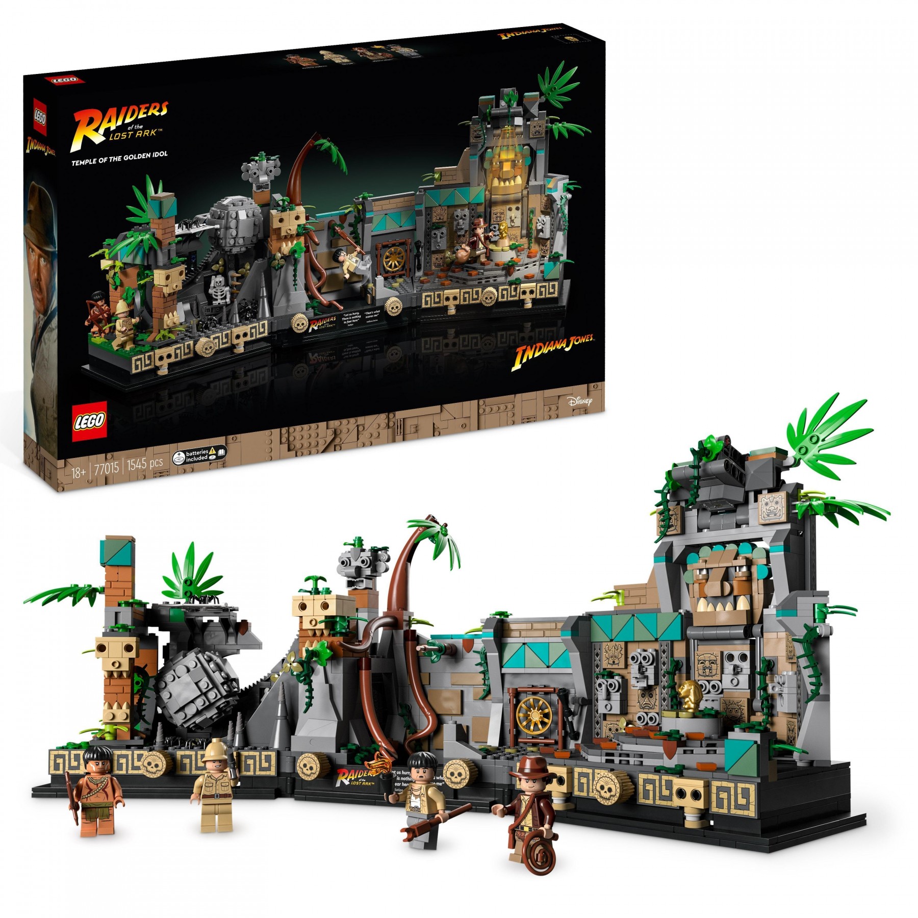 LEGO Indiana Jones, Templo del Ídolo Dorado (77015)