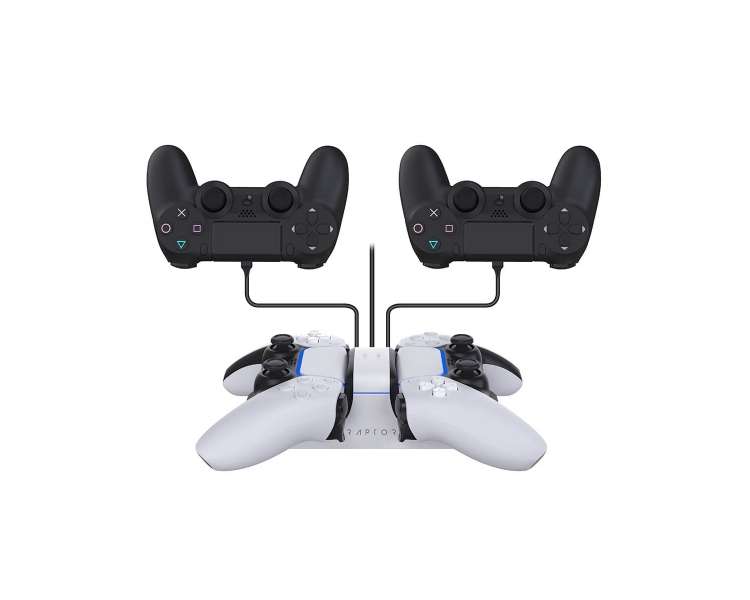 Raptor - Dual Charging Dock For Controllers PS5 / PS4