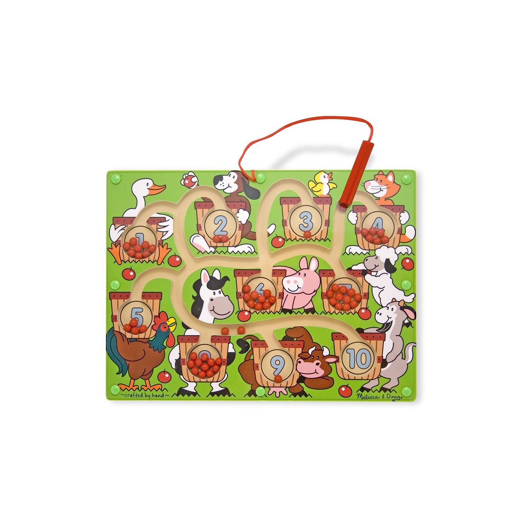 Melissa & Doug - Magnetic  Number Maze (12280)