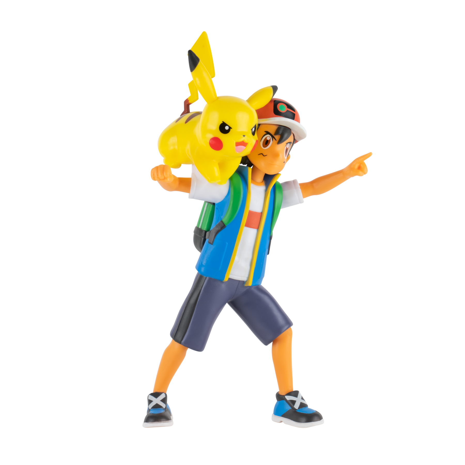 Pokemon - Battle Feature Figure - Ash & Pikachu W10 (PKW2473)