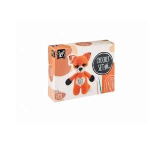 Craft ID - Crochet kit fox, 13x8.5x17cm - (K-CR1700/GE)
