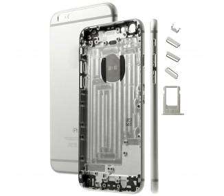 Chasis Carcasa Para iPhone 6 Plus 6+ Con Botones Componentes Flex Plata