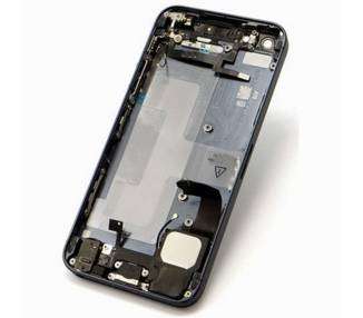 Chasis Carcasa Para iPhone Se Bandeja + Botones + Componentes + Flex Gris