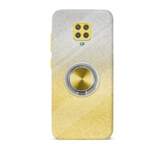 Funda Silicona Brillante Mi 11 Lite con Imán y Soporte de Anilla 360º 5 Colores