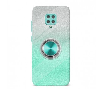 Funda Silicona Brillante Mi 11 Lite con Imán y Soporte de Anilla 360º 5 Colores