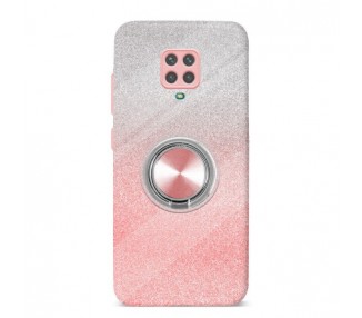 Funda Silicona Brillante Mi 11 Lite con Imán y Soporte de Anilla 360º 5 Colores