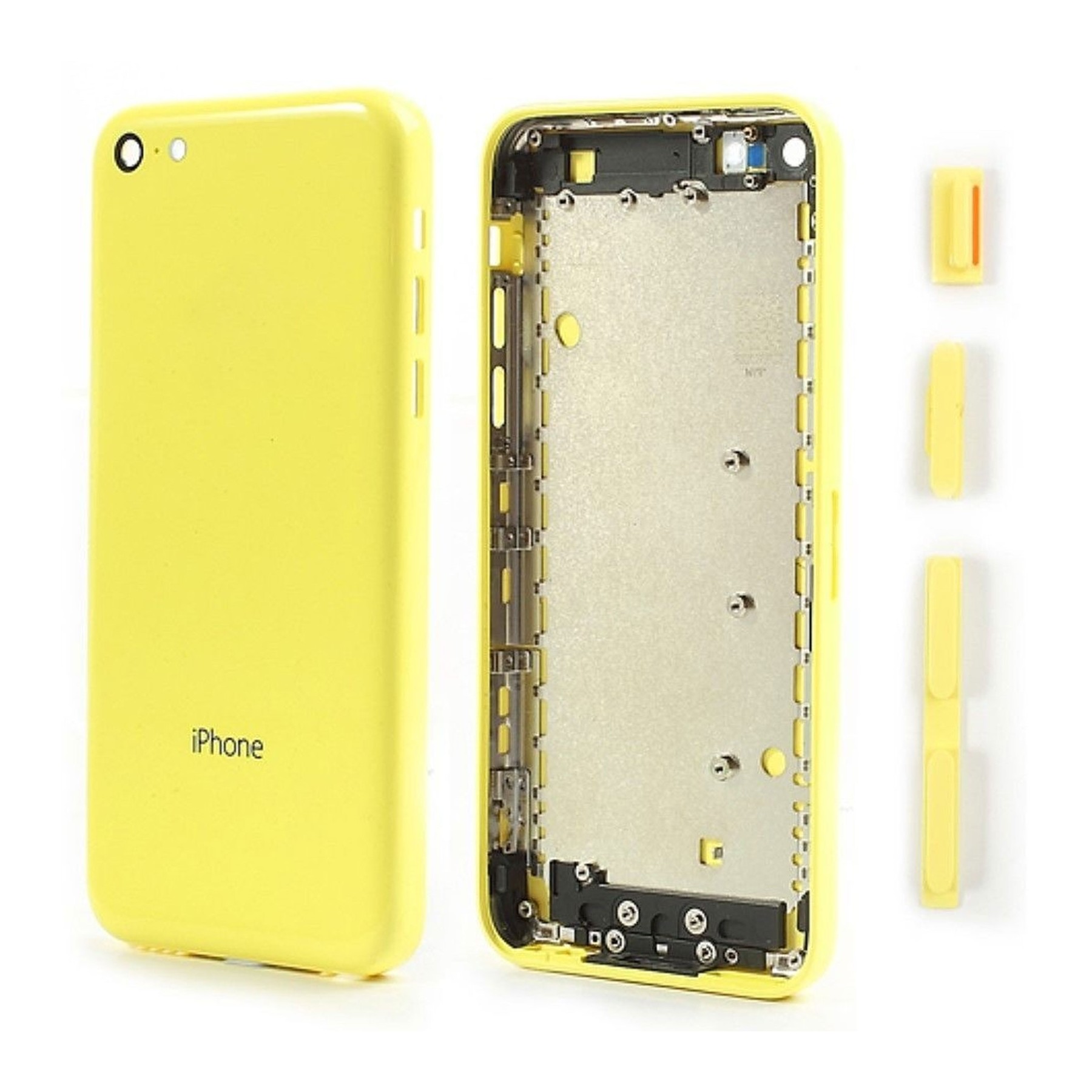 Chasis Carcasa Para iPhone 5C Amarillo