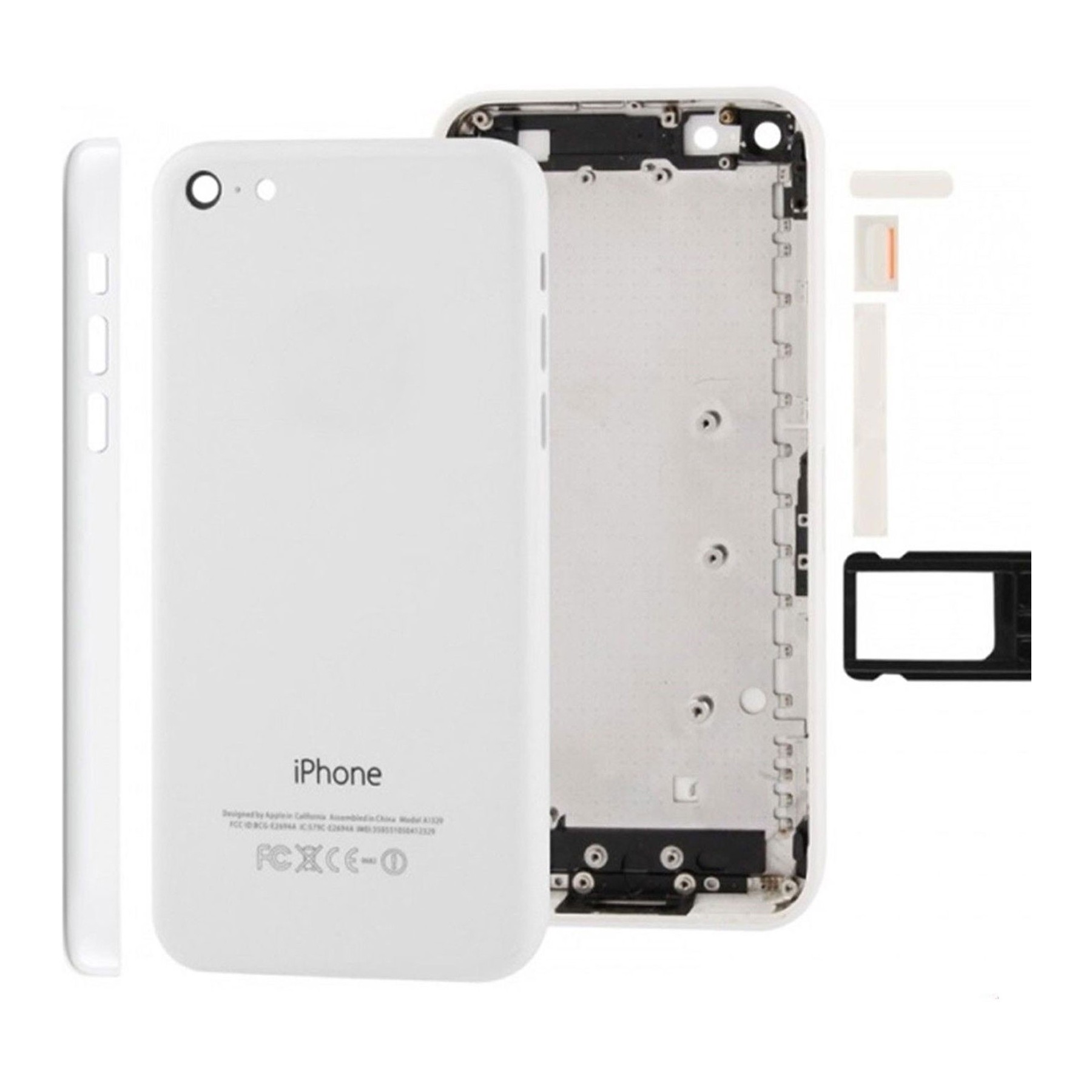 Chasis Carcasa Para iPhone 5C Blanca