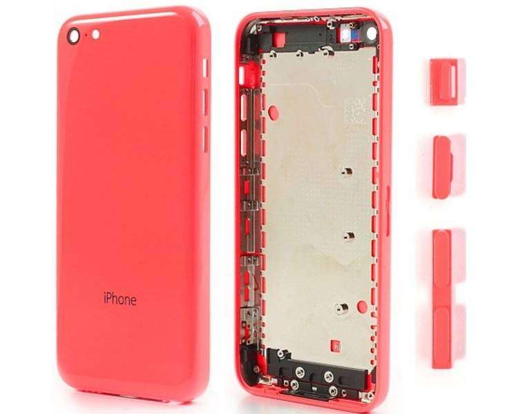 Chasis Carcasa Completa Para iPhone 5C Rosa