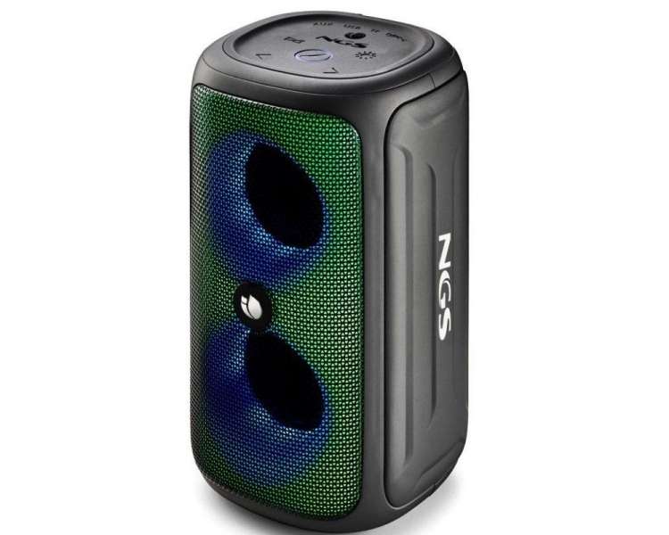 Altavoz con bluetooth ngs roller beast/ 32w/ 2.0/ negro