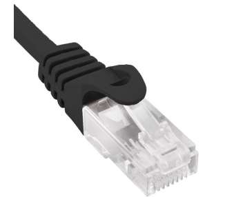 Cable de red rj45 utp phasak phk 1802 cat.6/ 2m/ negro