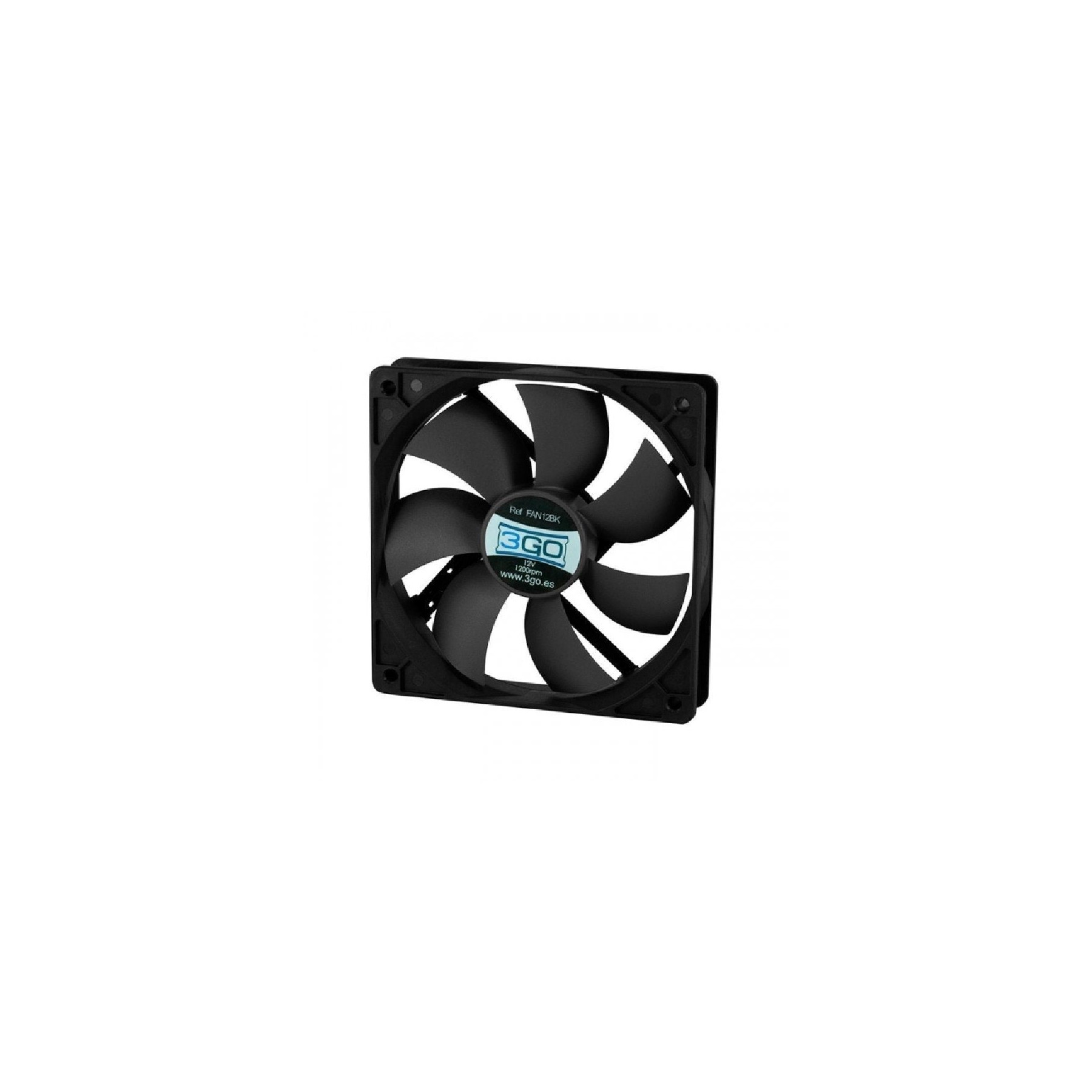 Ventilador 3go fan12/ 12cm