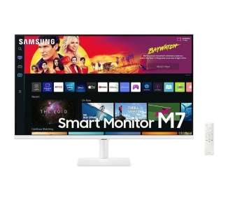 Smart monitor samsung m7 s32bm701uu 32'/ 4k/ smart tv/ multimedia/ blanco
