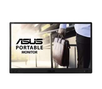 Monitor portátil asus zenscreen mb166b 15.6'/ full hd/ negro
