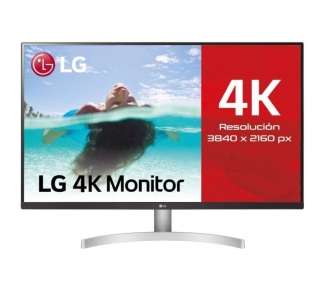 Monitor profesional lg ultrafine 32un500p-w 31.5'/ 4k/ multimedia/ blanco