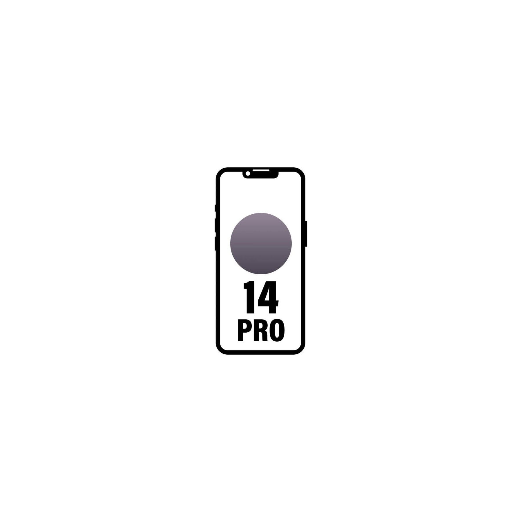 Smartphone apple iphone 14 pro 128gb/ 6.1'/ 5g/ morado oscuro