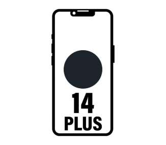 Smartphone apple iphone 14 plus 128gb/ 6.7'/ 5g/ negro medianoche
