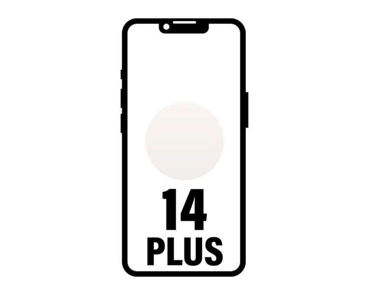 Smartphone apple iphone 14 plus 512gb/ 6.7'/ 5g/ blanco estrella