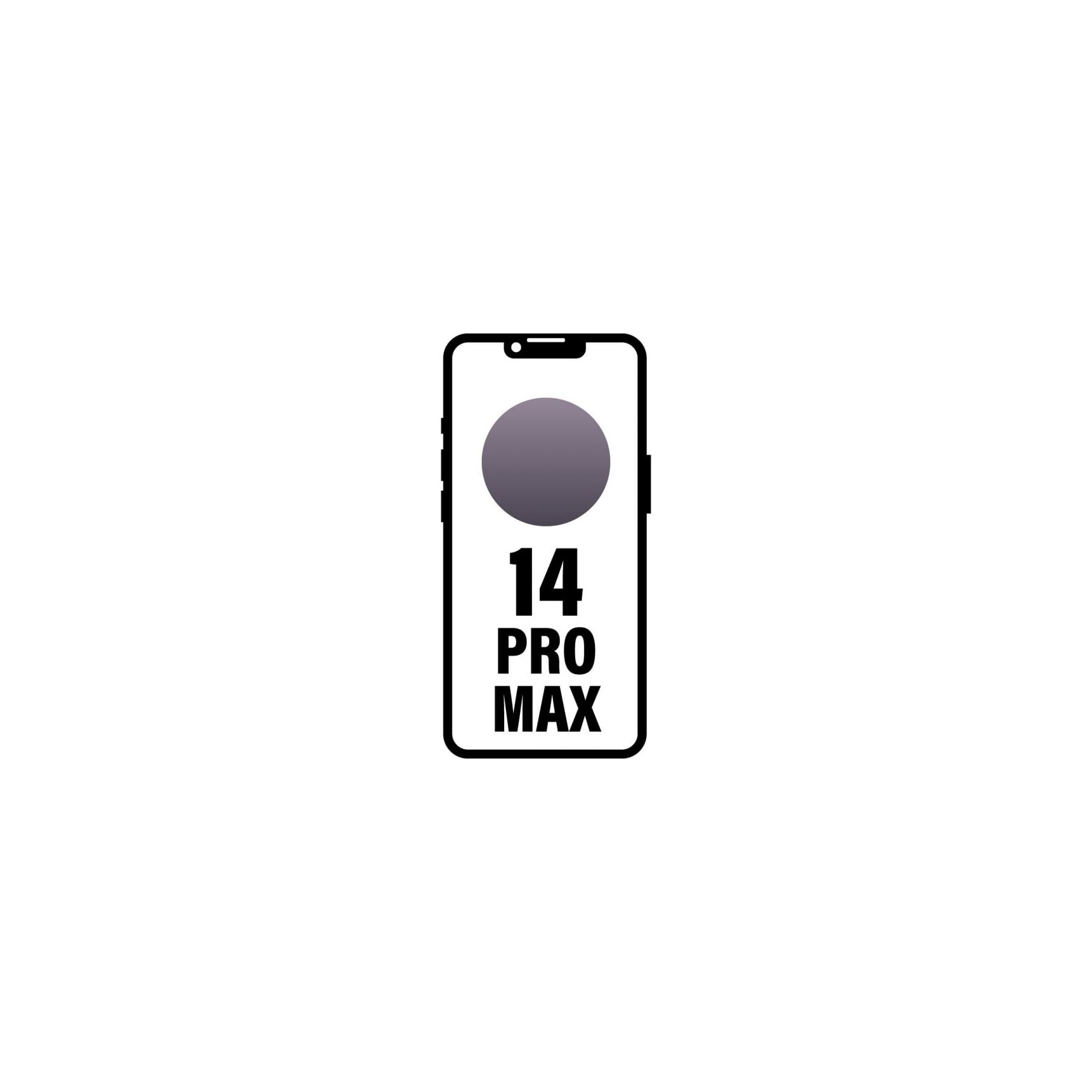 Smartphone apple iphone 14 pro max 128gb/ 6.7'/ 5g/ morado oscuro