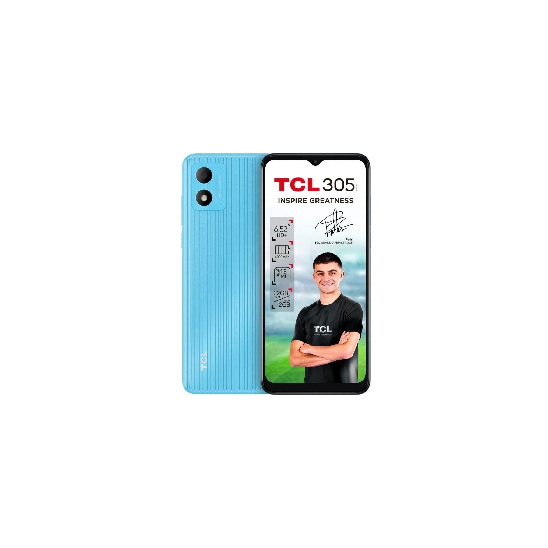 Smartphone tcl 305i 2gb/ 32gb/ 6.52'/ azul