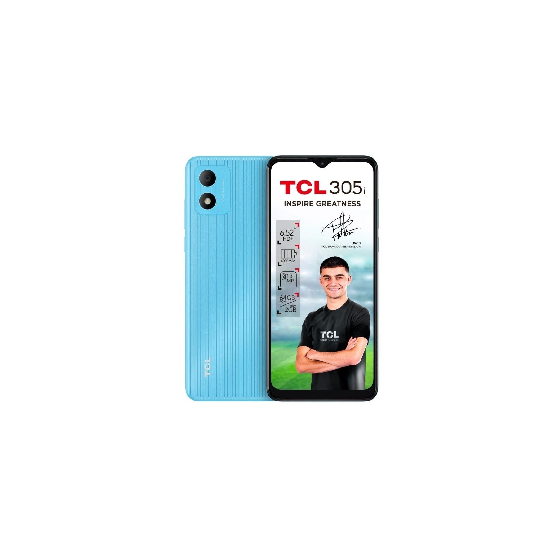 Smartphone tcl 305i 2gb/ 64gb/ 6.52'/ azul