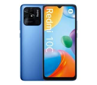 Smartphone xiaomi redmi 10c nfc 4gb/ 64gb/ 6.71'/ azul océano