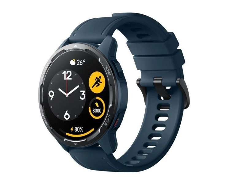 Smartwatch xiaomi watch s1 active/ notificaciones/ frecuencia cardíaca/ gps/ azul océano