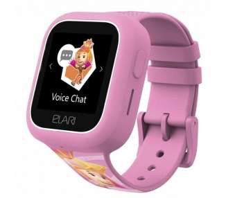 Reloj con localizador para niños elari fixitime lite smartwatch/ rosa