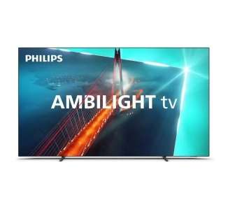 Televisor philips 48oled718 48'/ ultra hd 4k/ ambilight/ smart tv/ wifi
