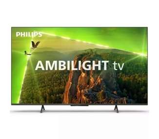 Televisor philips 50pus8118 50'/ ultra hd 4k/ ambilight/ smart tv/ wifi