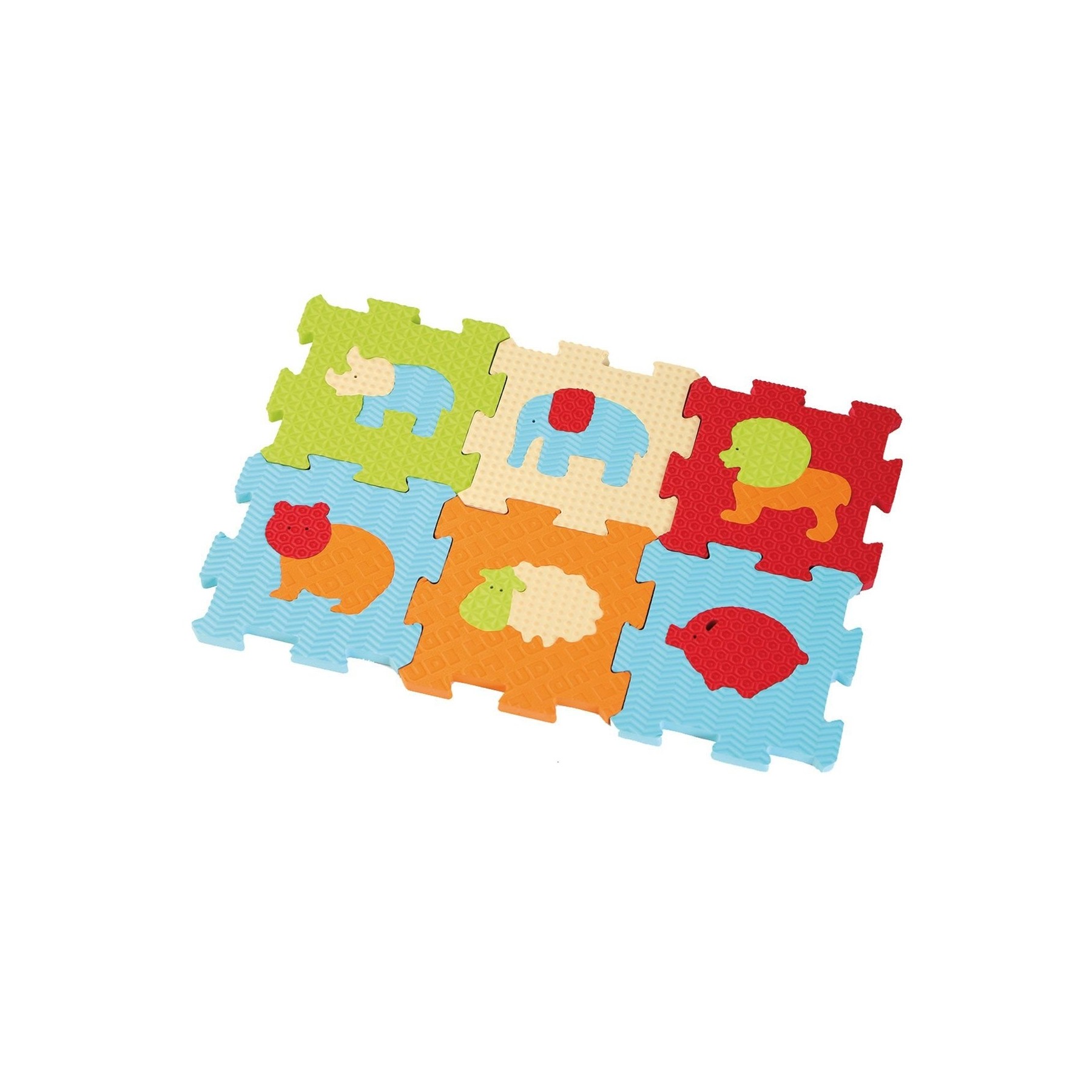 Ludi - Tapete de juego con animales - LU1007