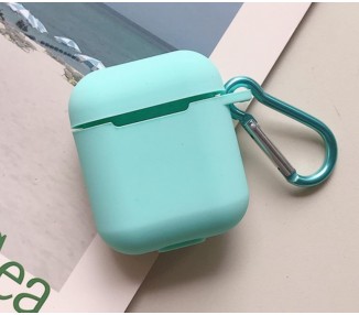 Funda Carcasa de Silicona Suave TPU Gel Liquido para Apple AirPods