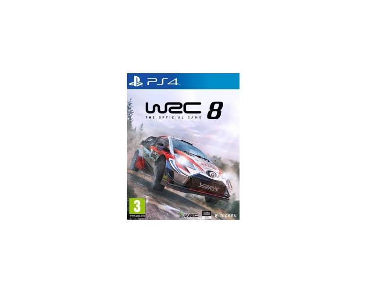 WRC 8 Juego para Consola Sony PlayStation 4 , PS4