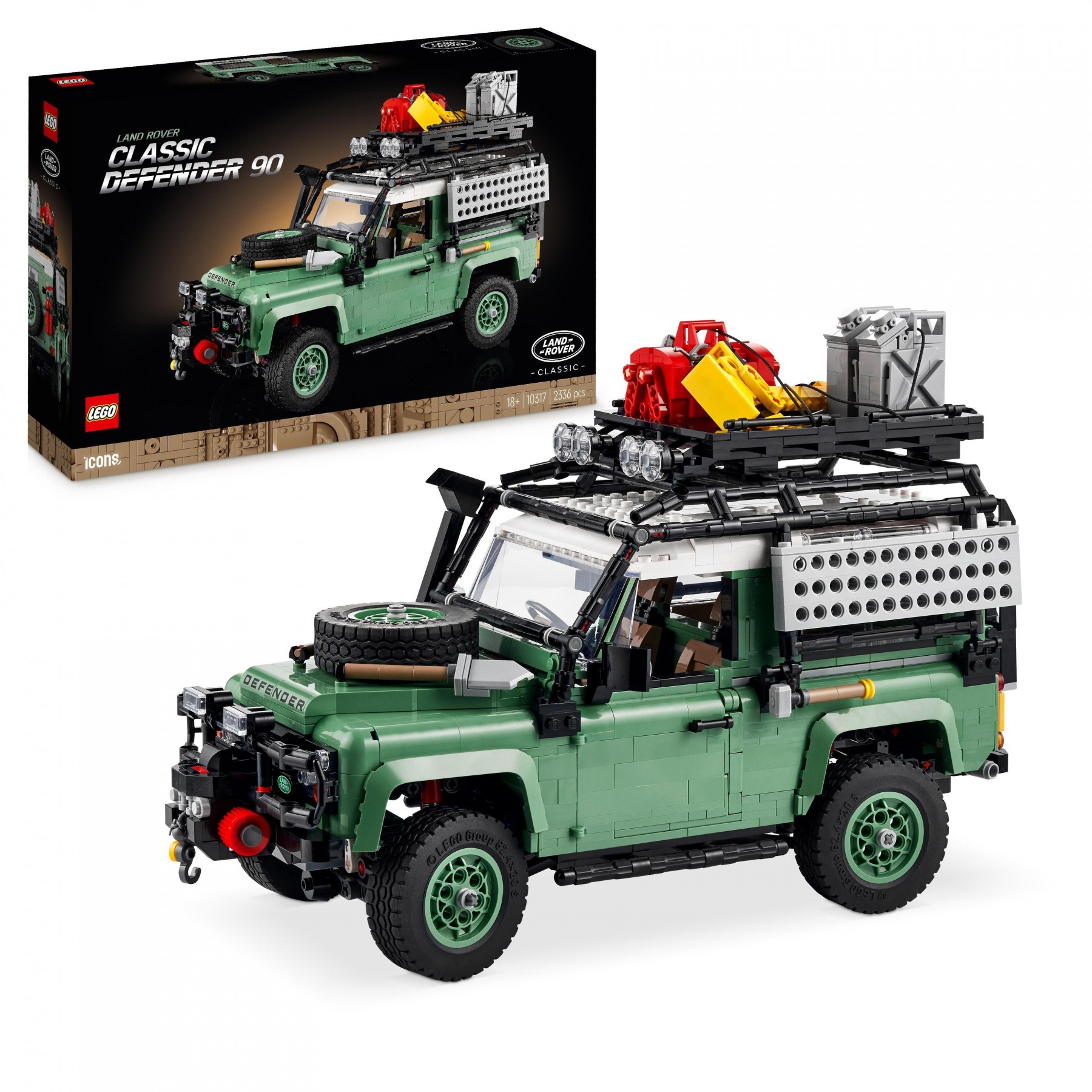 LEGO Iconos, Land Rover Classic Defender 90 (10317)
