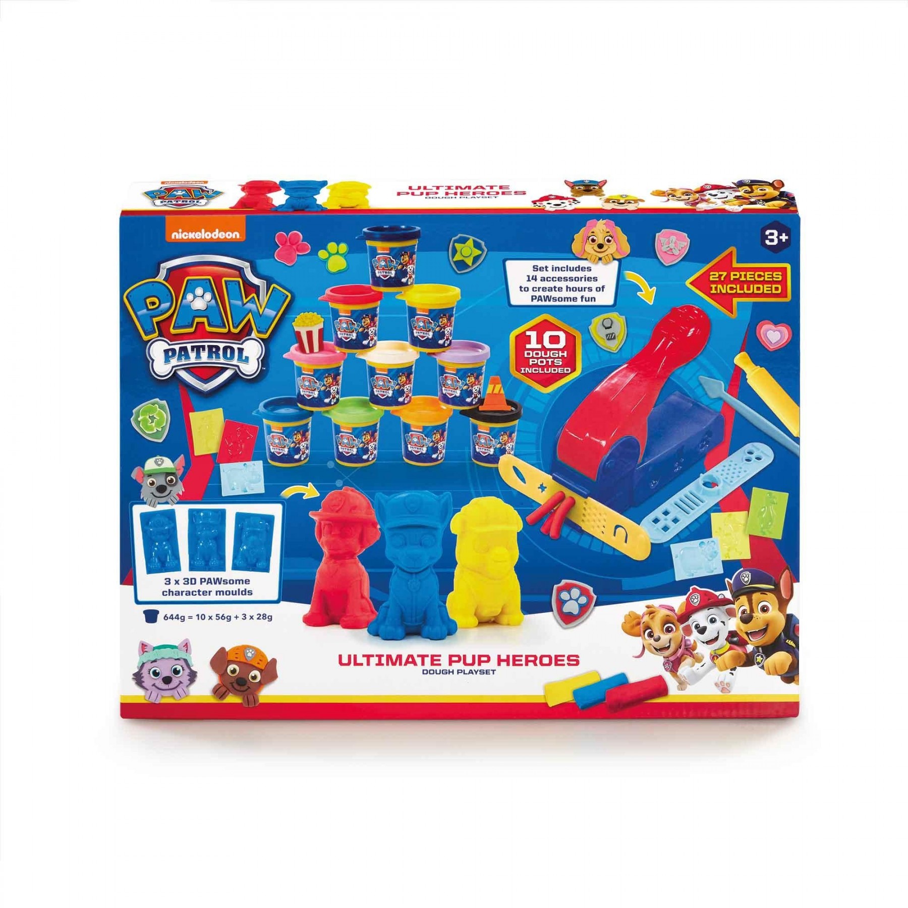 Paw Patrol, Set De Superhéroes Definitivo De Cachorros De Pata (32014118)