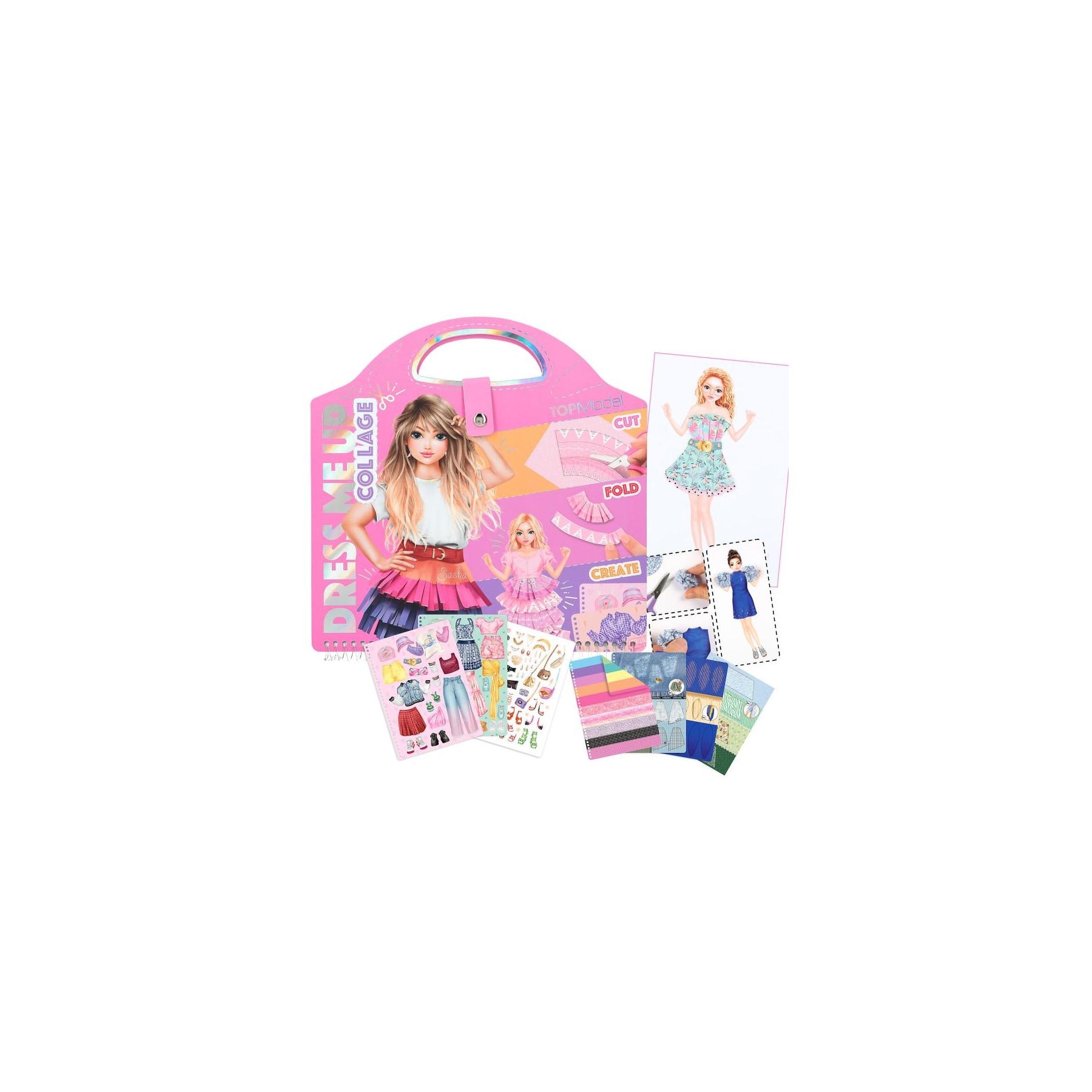 TOPModel - Dress Me Up Collage Book - (412379)