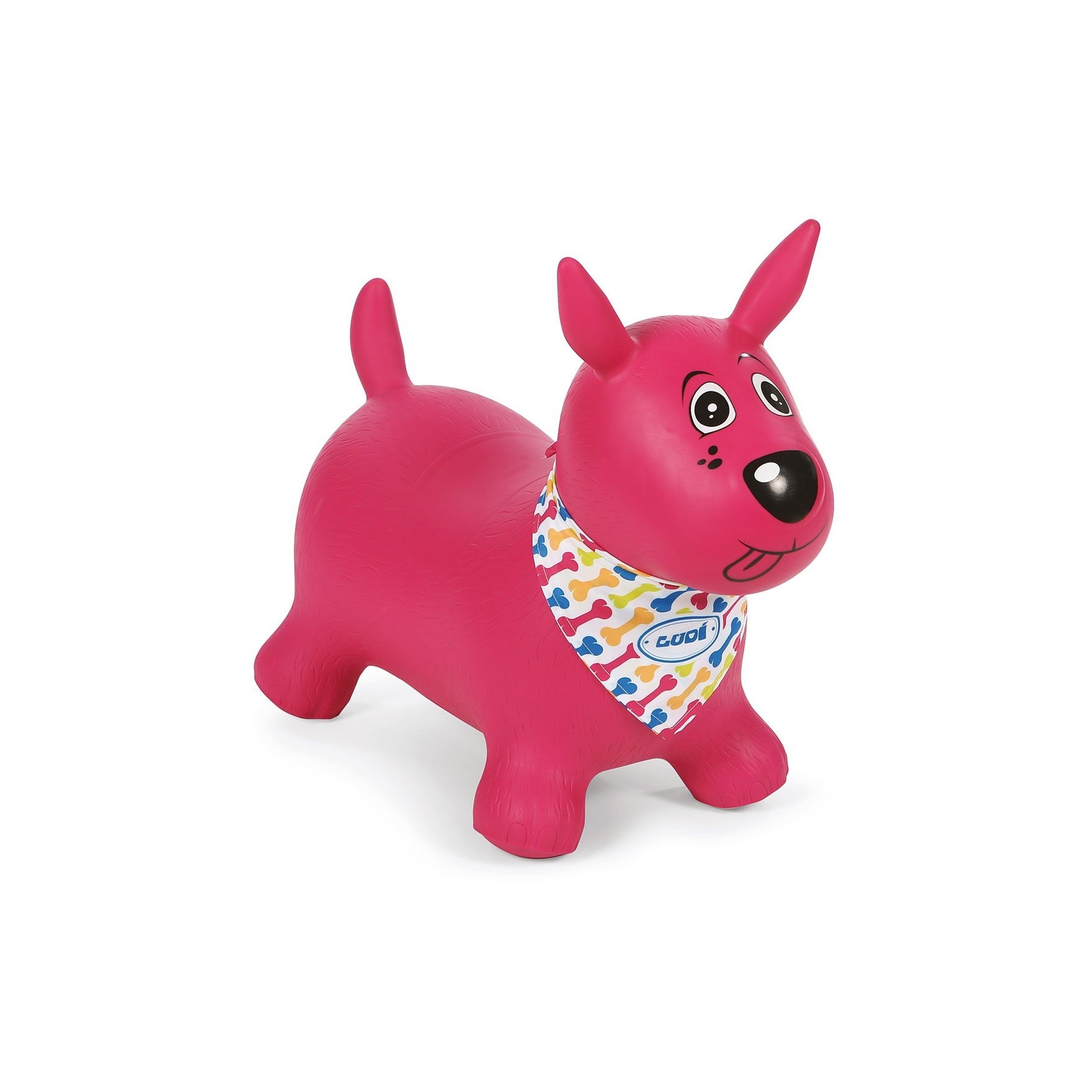 Ludi - Bouncy Animal - Dog, Red - LU2777
