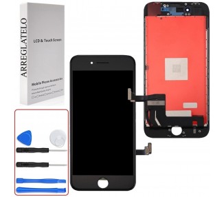 Kit Reparación Pantalla para iPhone 8, De Desmontaje, Grado C, Negra