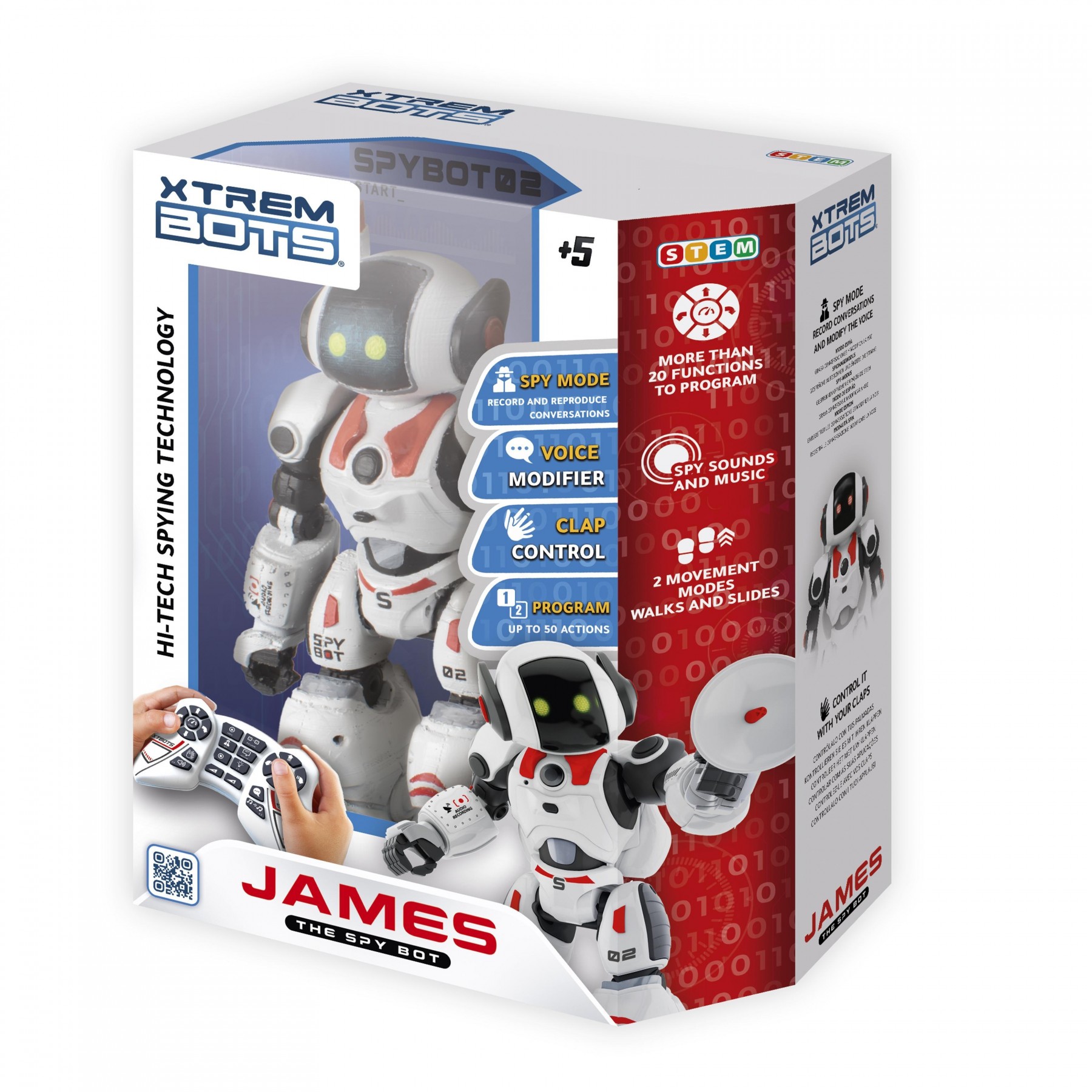 Xtrem Bots - James The Spy Bot (3803084)