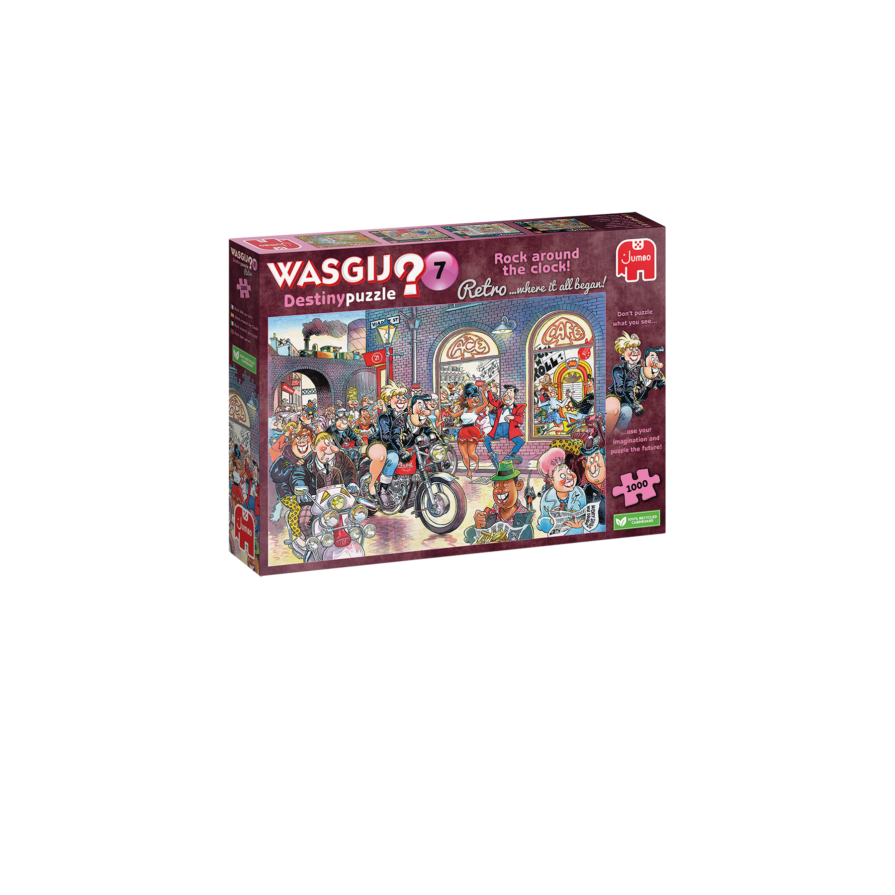 Wasgij - Retro Destiny - N7 Rock around the clock (1000 pieces) (JUM0017)