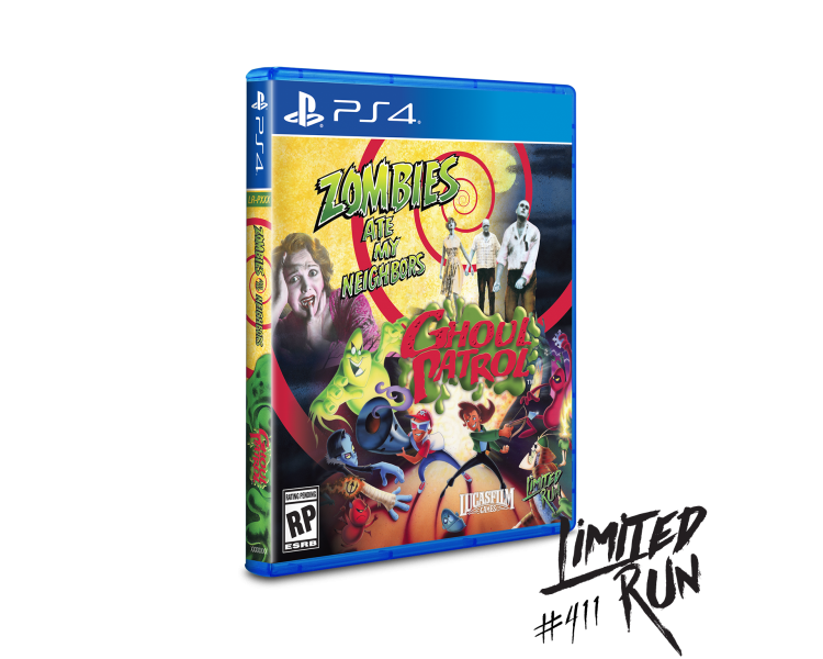Zombies Ate My Neighbors & Ghoul Patrol Limited Run N414 Juego para Consola Sony PlayStation 4 , PS4